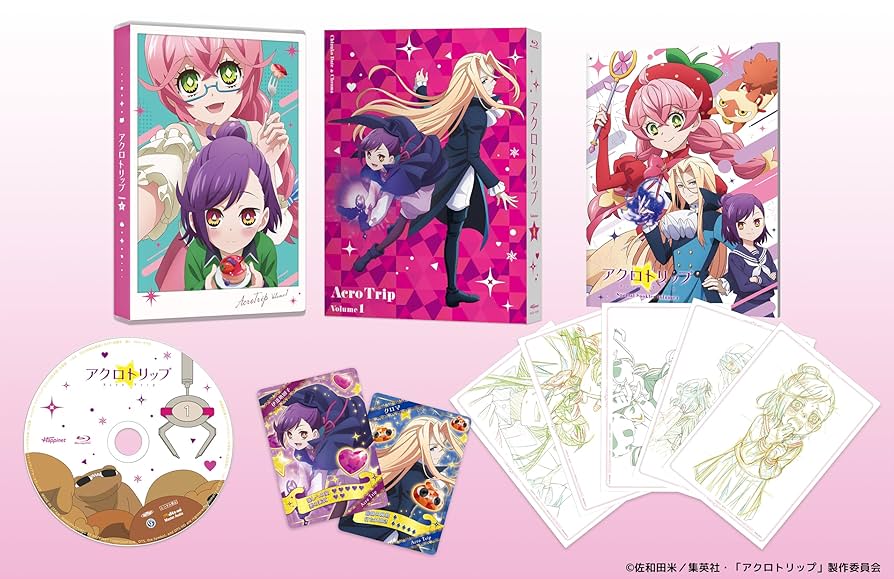 アクロトリップ Blu-ray BOX vol.1〈2枚組〉 TVアニメ「アクロトリップ」Blu-ray BOX発売決定！vol.1は2025年